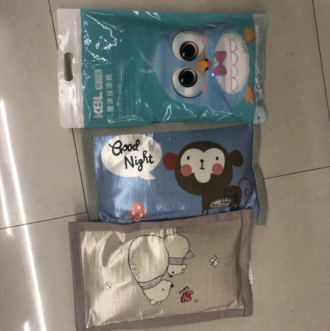 Cool ice silk bag buckwheat pillow for children and adults