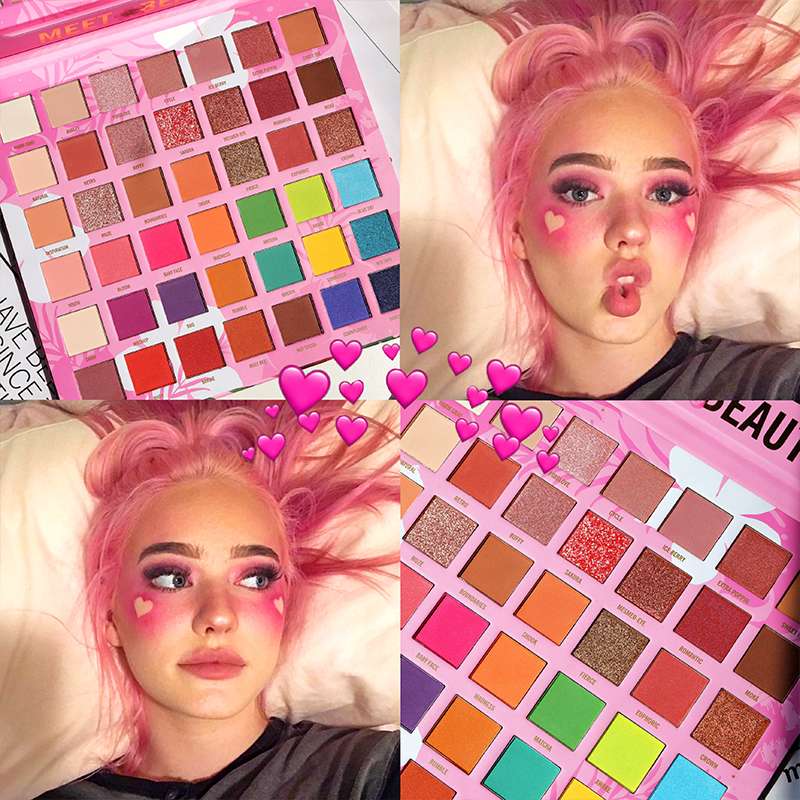 42-color eyeshadow palette undefined