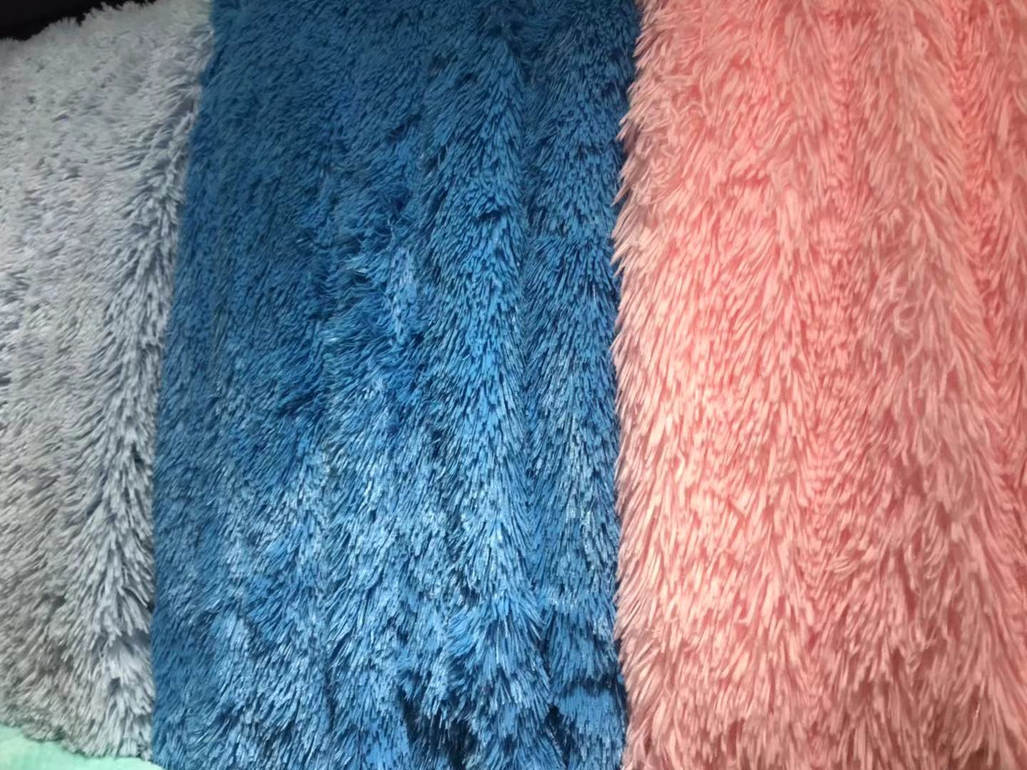 Plush pineapple lattice draw a plaid wool blanket thumbnail