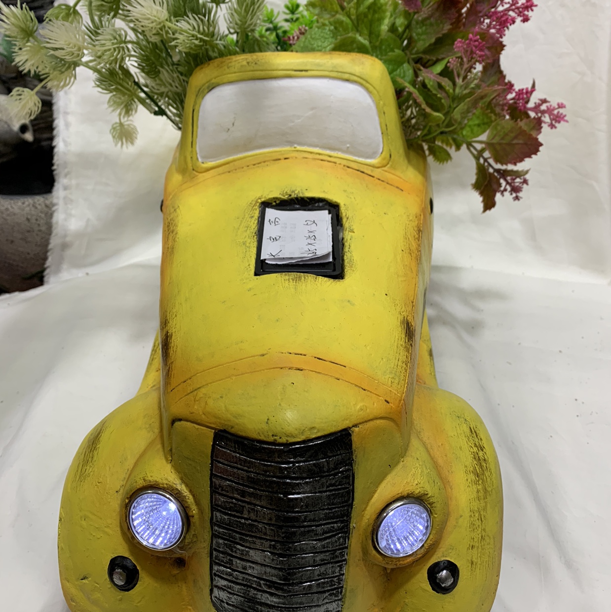 Magnesium oxide car planting flowers, plants, succulents and ornaments pic 3