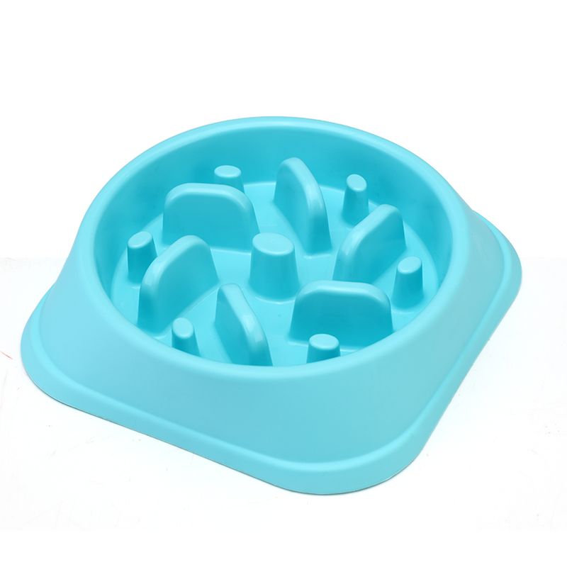 宠物碗单碗 塑料狗碗 慢食防噎碗 加厚材质狗用品详情图3