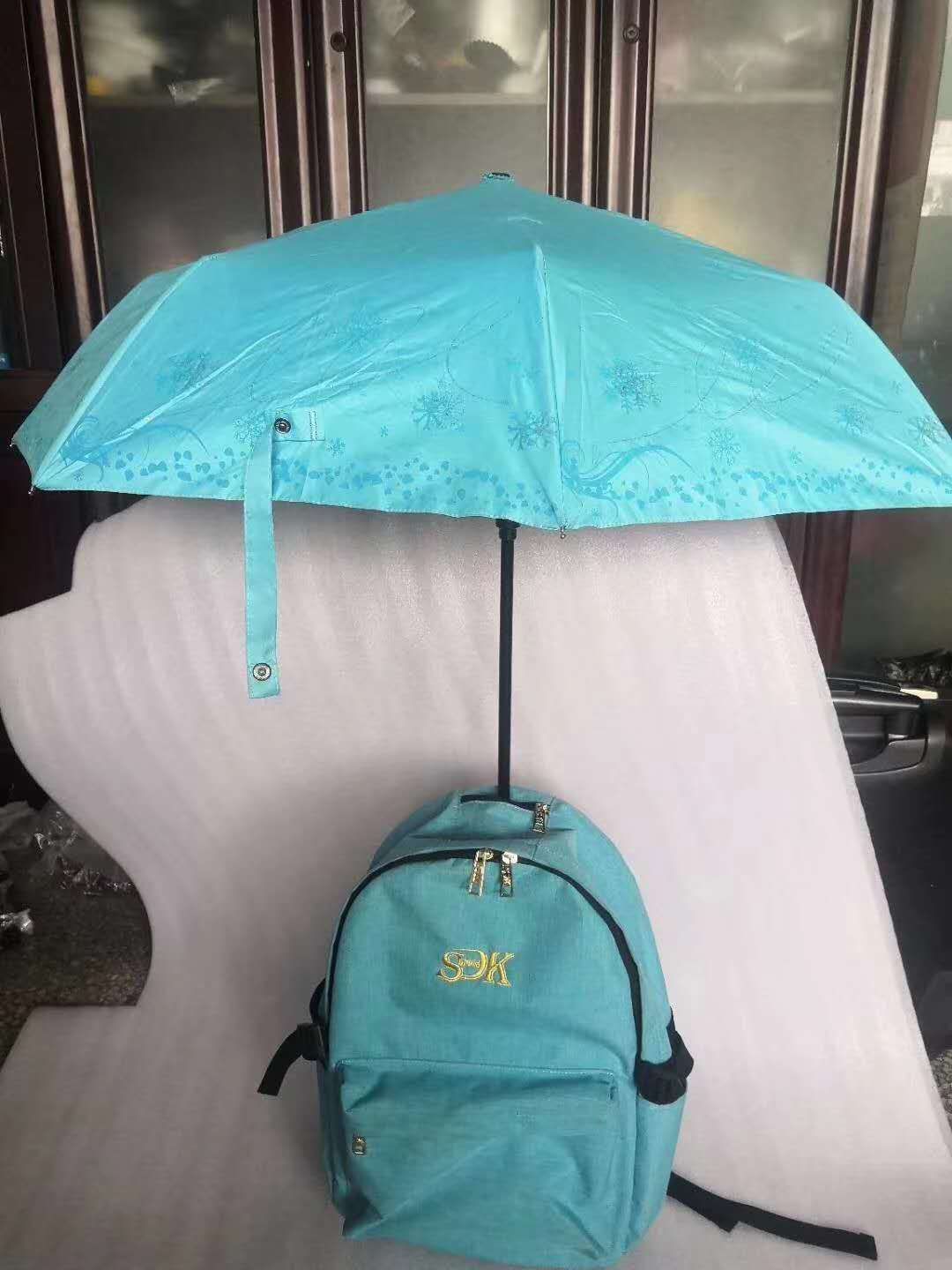 The newly developed umbrella backpack in 2020 is a great backpack for business trips with kids detail image 2
