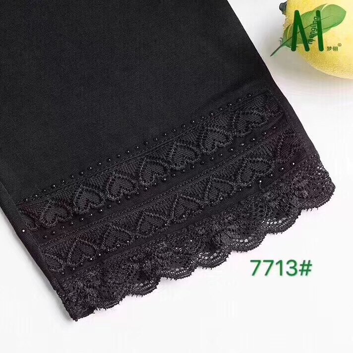 打底七分裤·莫代尔·锦纶·均码普通版·加大特肥版·蕾丝花边+烫钻·详情图9