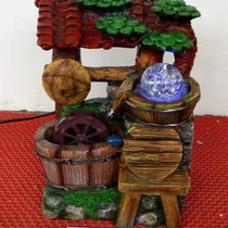 Resin water rockery process layout feng shui layout