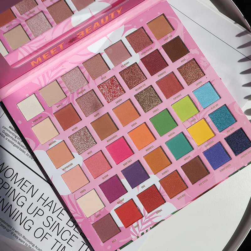 42-color eyeshadow palette details Picture