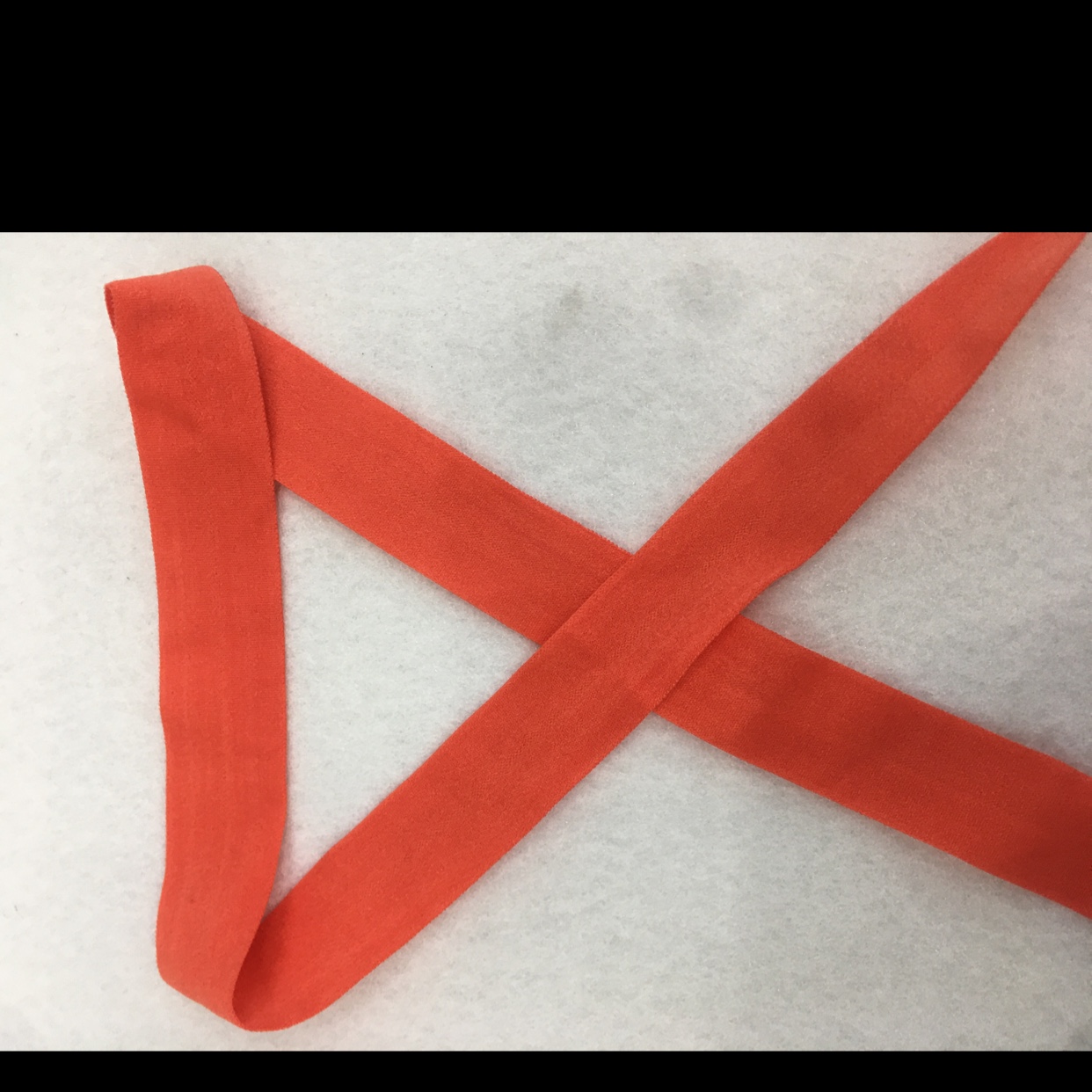 Factory direct sales: 2cm folded high-elasticity nylon and spandex elastic band, custom-dyed accessories