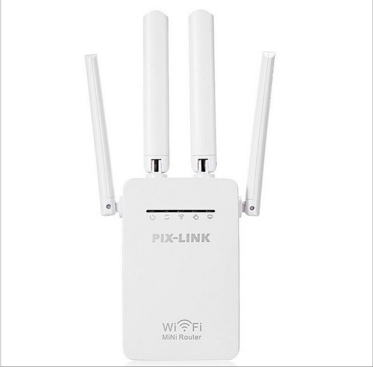 四天线双网口迷你路由器300M无线路由中继器 300Mpbs WiFi放大器