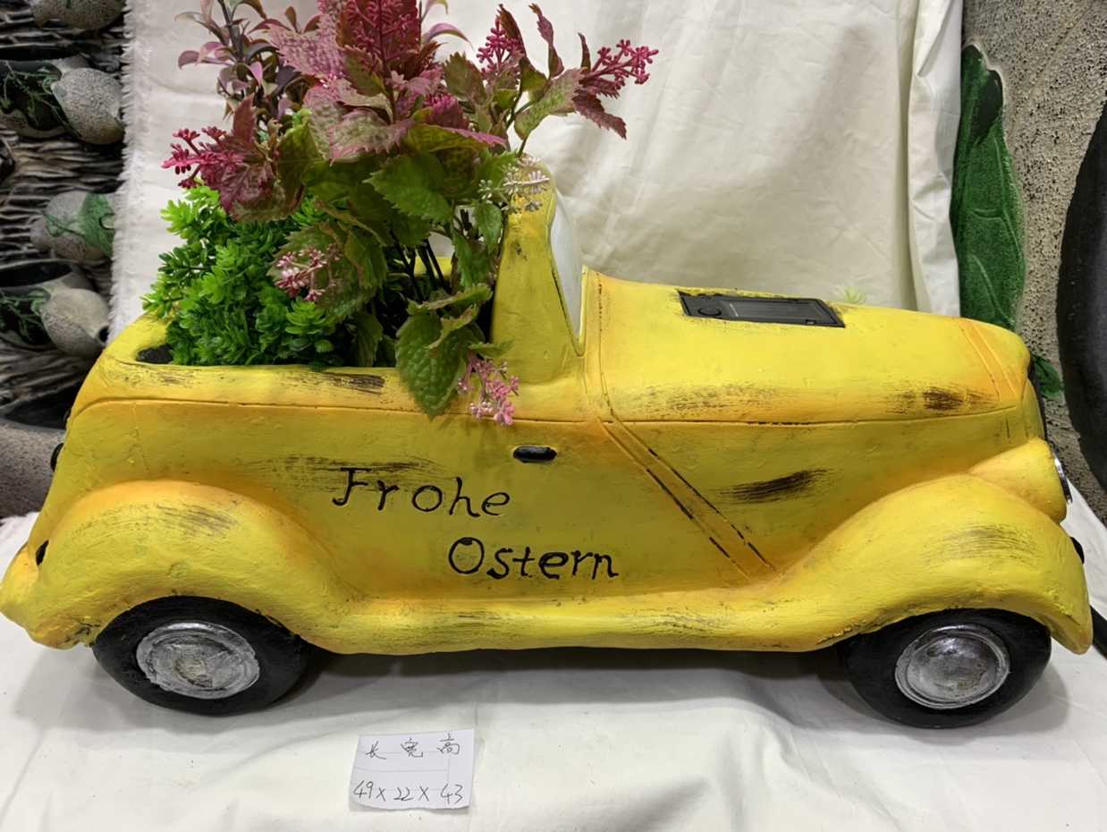 Magnesium oxide car planting flowers, plants, succulents and ornaments pic 2
