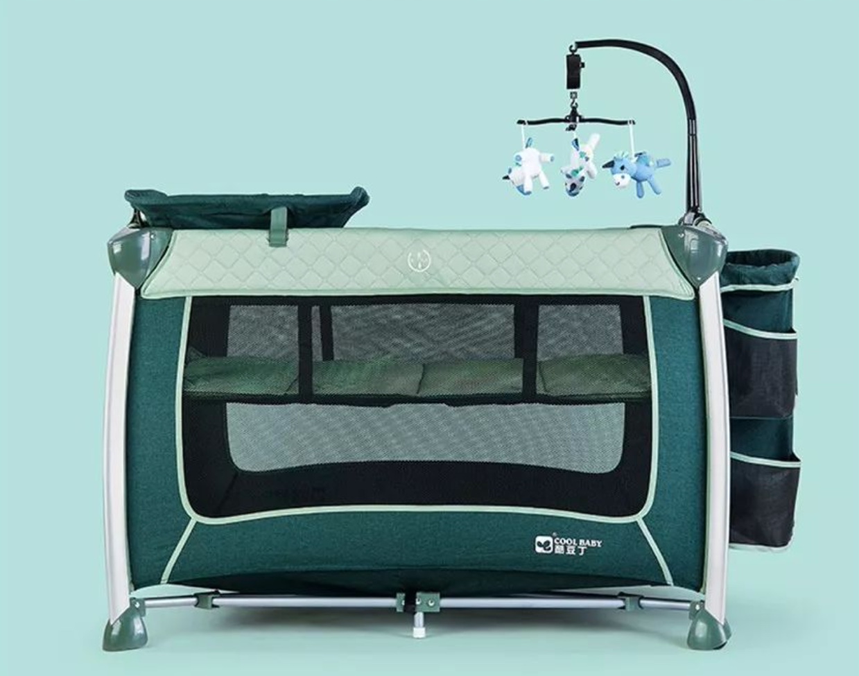 KDD-P130 Amusement Park - The new generation of intelligent portable cribs Application Scenario