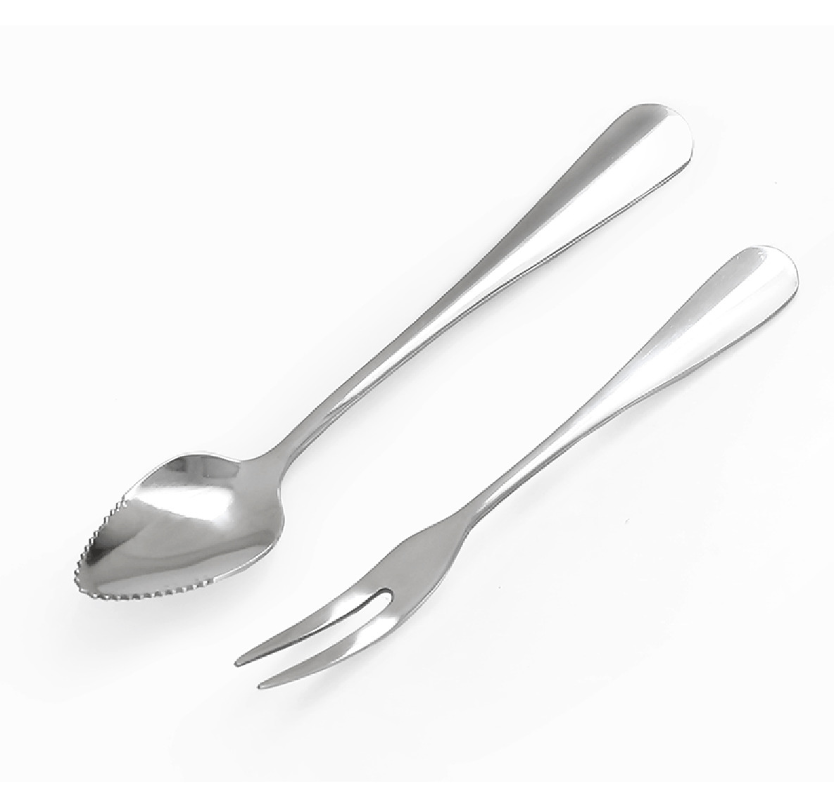 叉子小勺子水果叉不锈钢餐具西餐分菜刀叉 沙拉勺子调羹雪糕勺详情10