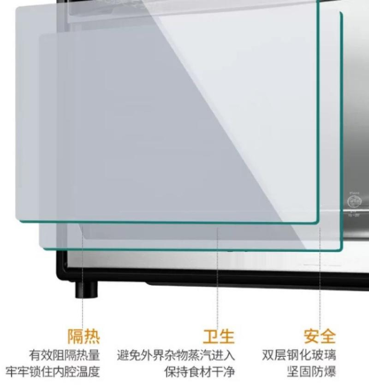 28l electric oven, multi-functional, mini and small for home baking, large capacity for baking cakes detail image 3