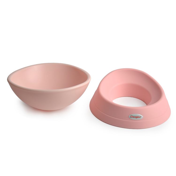 Pet supplies any Angle tilt cat bowl dog bowl slippery wear resistant safe non-toxic bullfight bowl Item Picture
