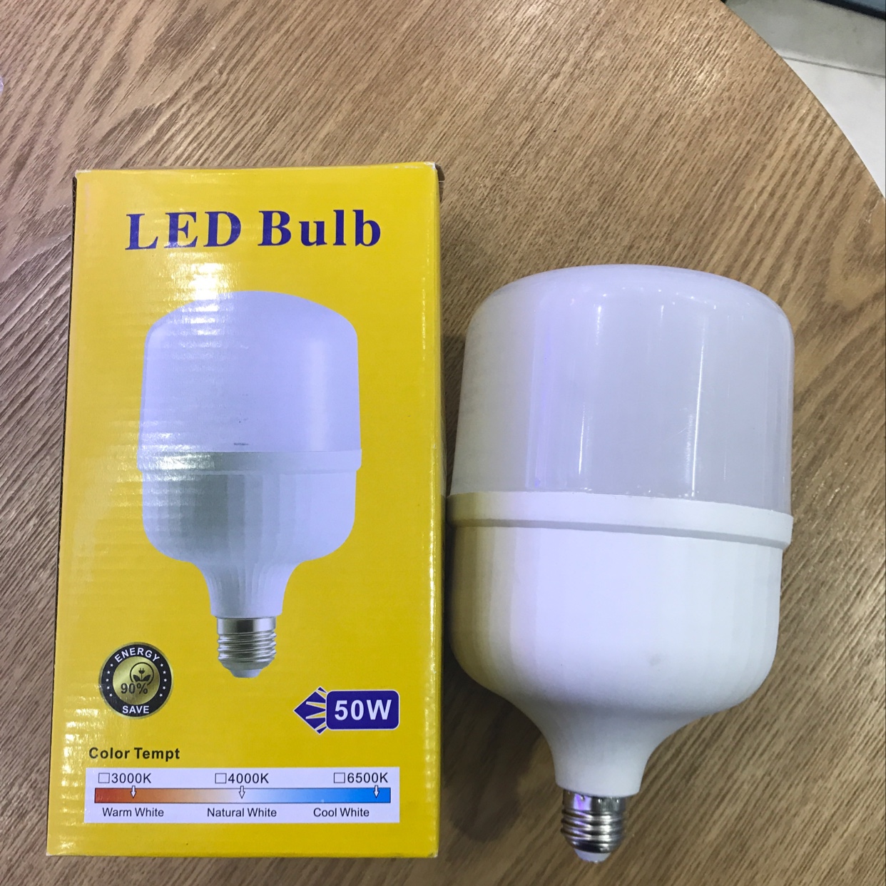 T-bulb 50W indoor lighting Specification image