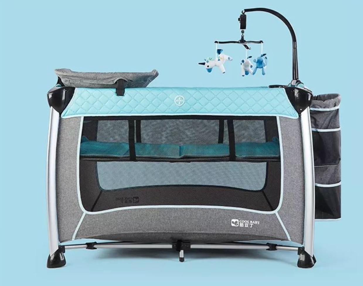 KDD-P130 Amusement Park - The new generation of intelligent portable cribs Item Picture