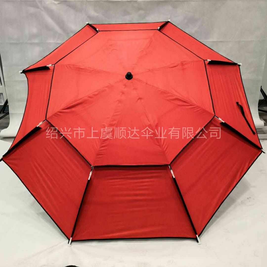 VUVUZELA厂家直销高品质 简约素色 铝合金伞杆钓鱼伞
