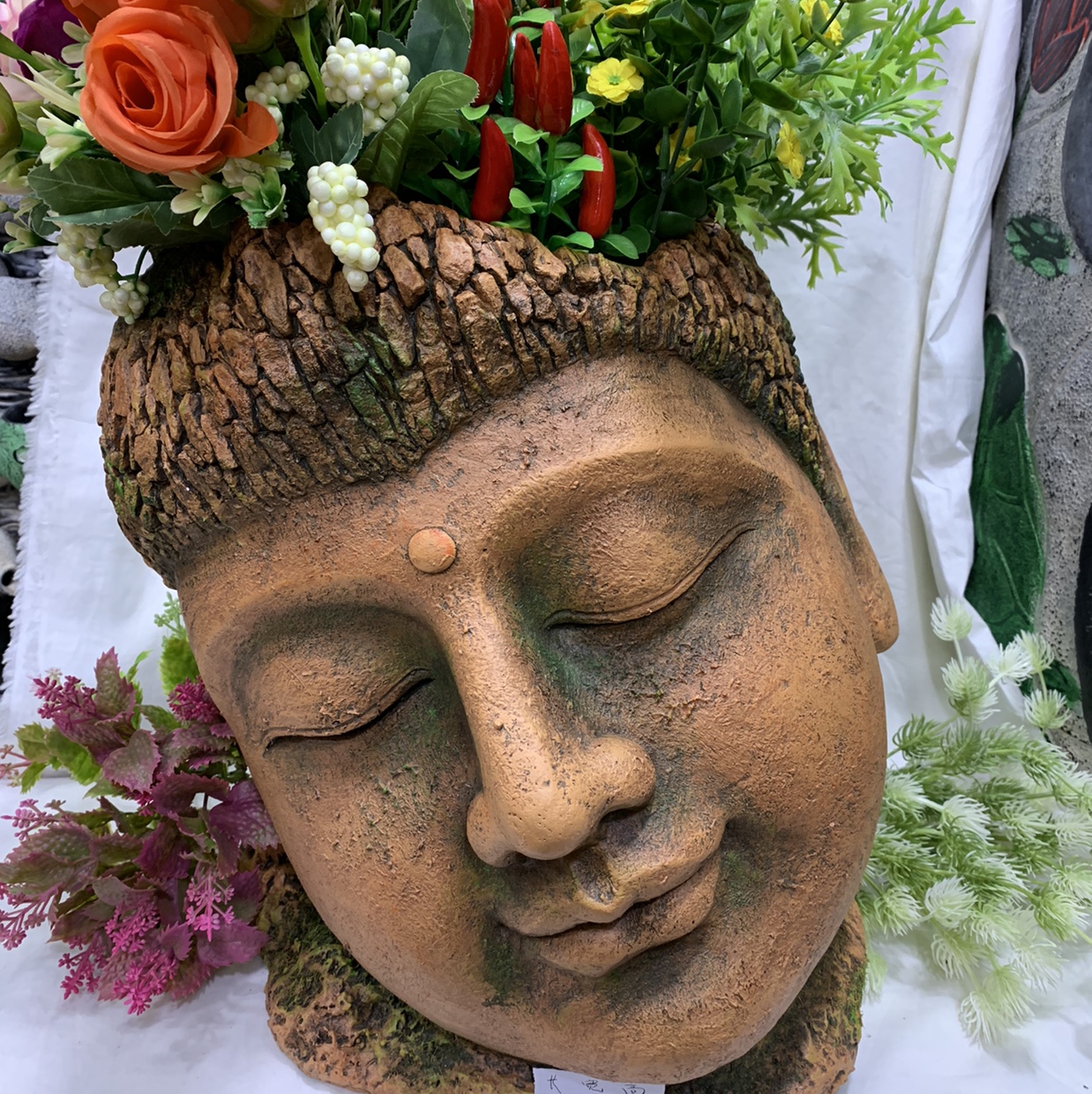 Magnesia Buddha plant flowers and plants meaty decorations