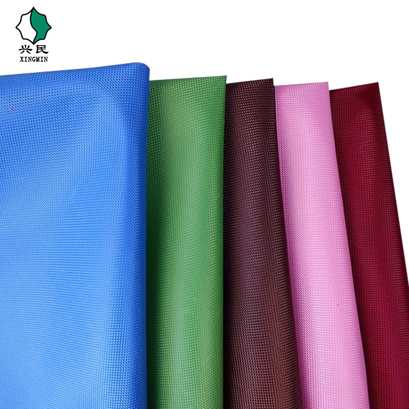 1680D single-strand PVC calendered waterproof Oxford fabric for luggage, wardrobes, computer bags and strollers can be customized according to samples details Picture