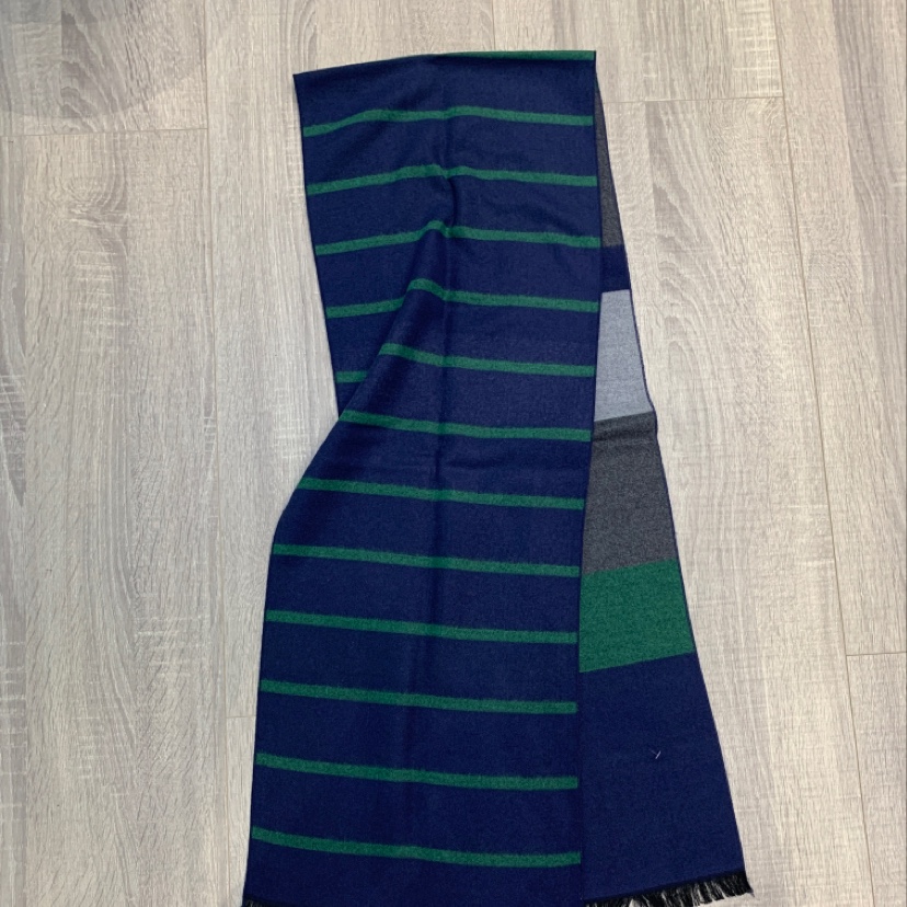 Men's Striped Scarf