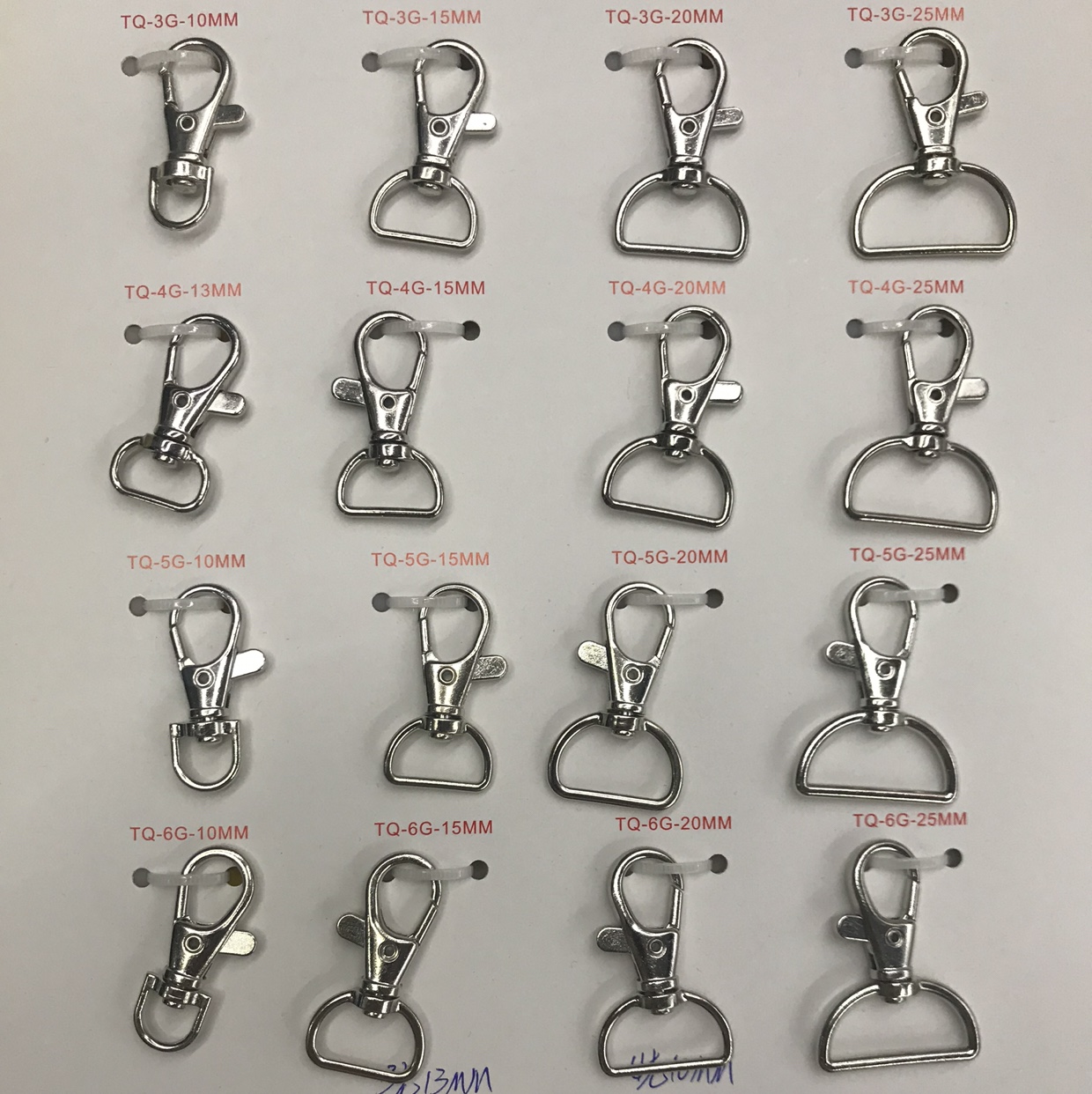 厂家直销钩扣狗扣箱包服装辅料