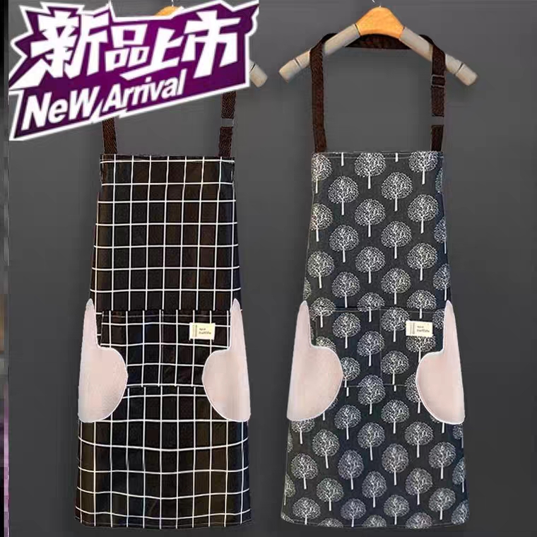 Waterproof hand towel apron Tiktok red PVC waterproof hand towel thumbnail
