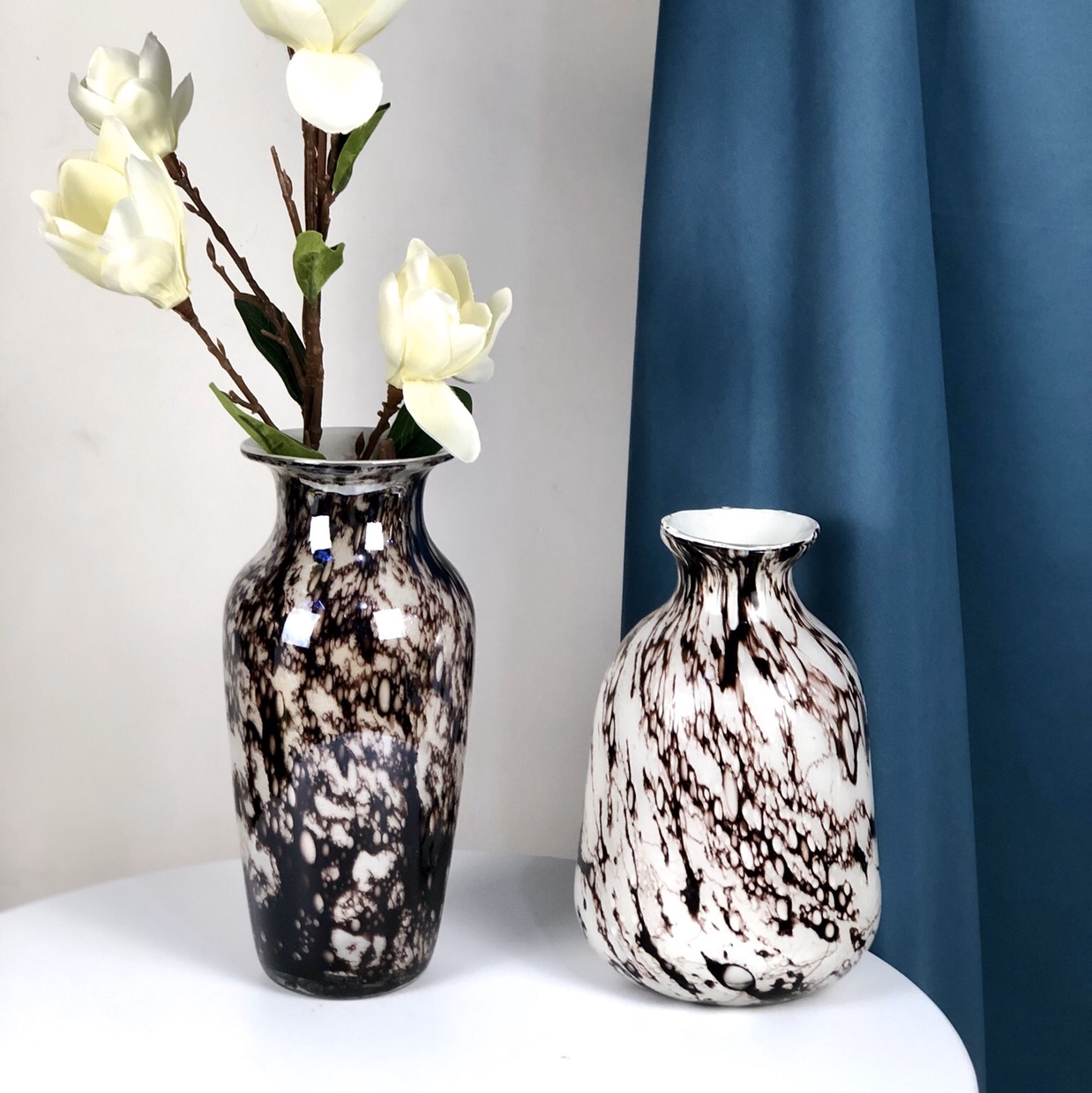 New Chinese-style decorative sword and knife glass ornaments designer model room living room vase light luxury soft decoration gift Specification image