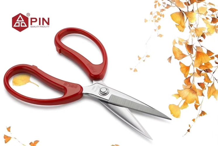PIN 3083 Forging tool scissors Kitchen household scissors strong leather scissors