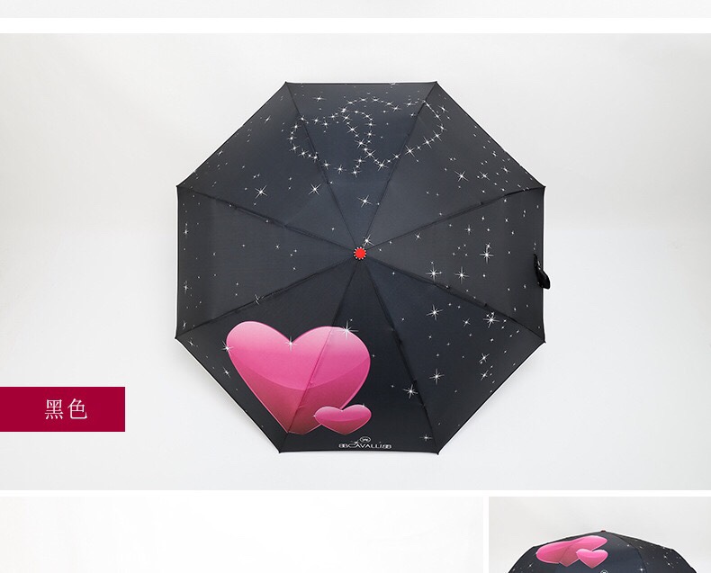 礼盒包装雨伞 树脂骨