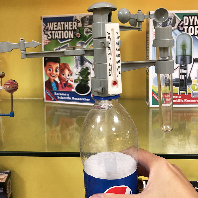 STEM青少年学生DIY玩具套装智力开发科教气象站知识科学实验物理益智详情图6