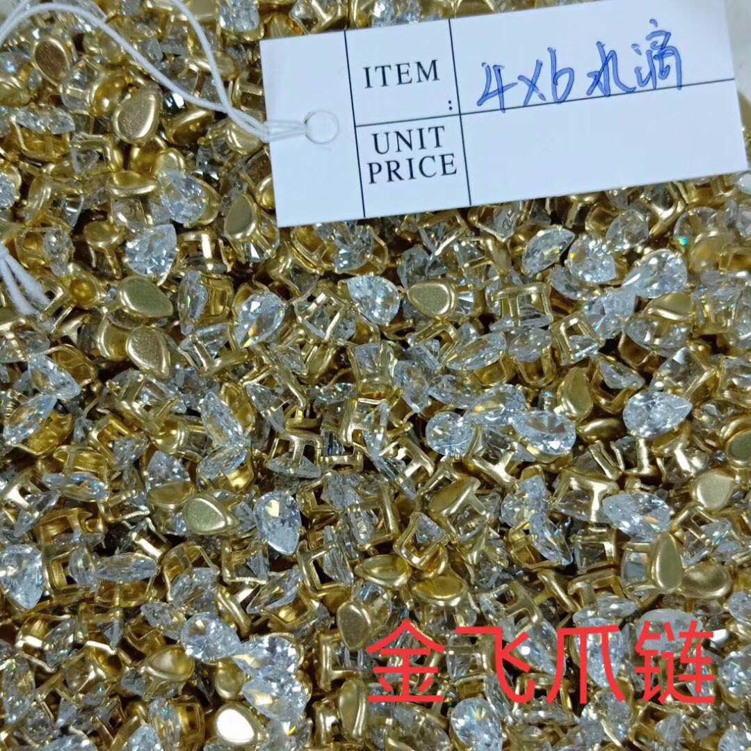 Golden flying claw chain describe pic - 7