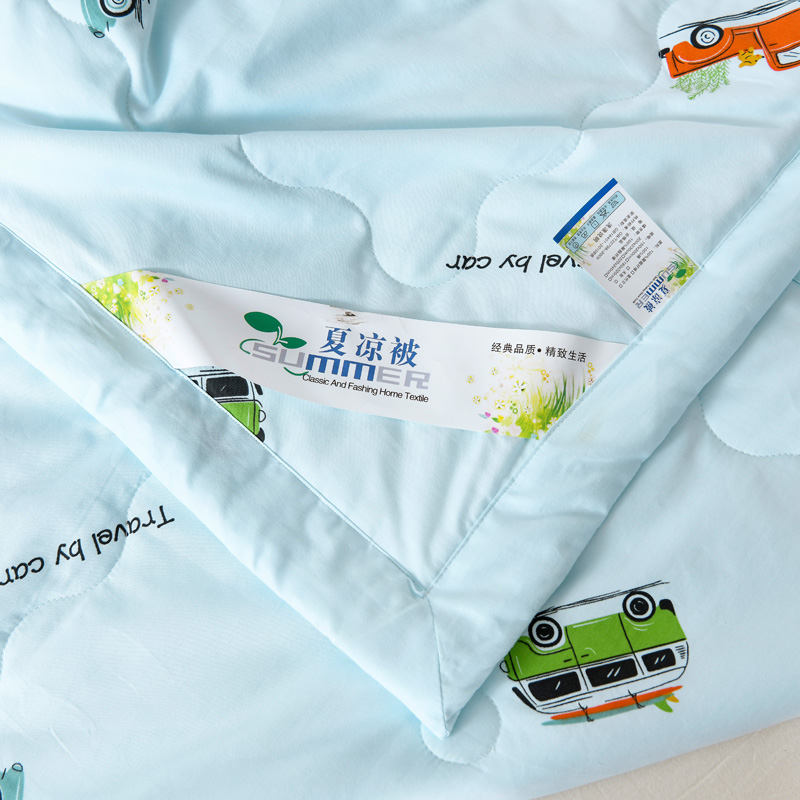 All-cotton brocade printed summer quilt Application Scenario