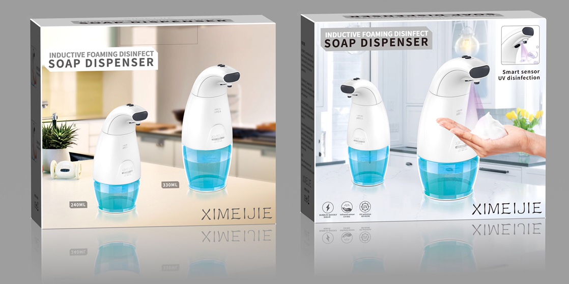 洗手液感应机细节图