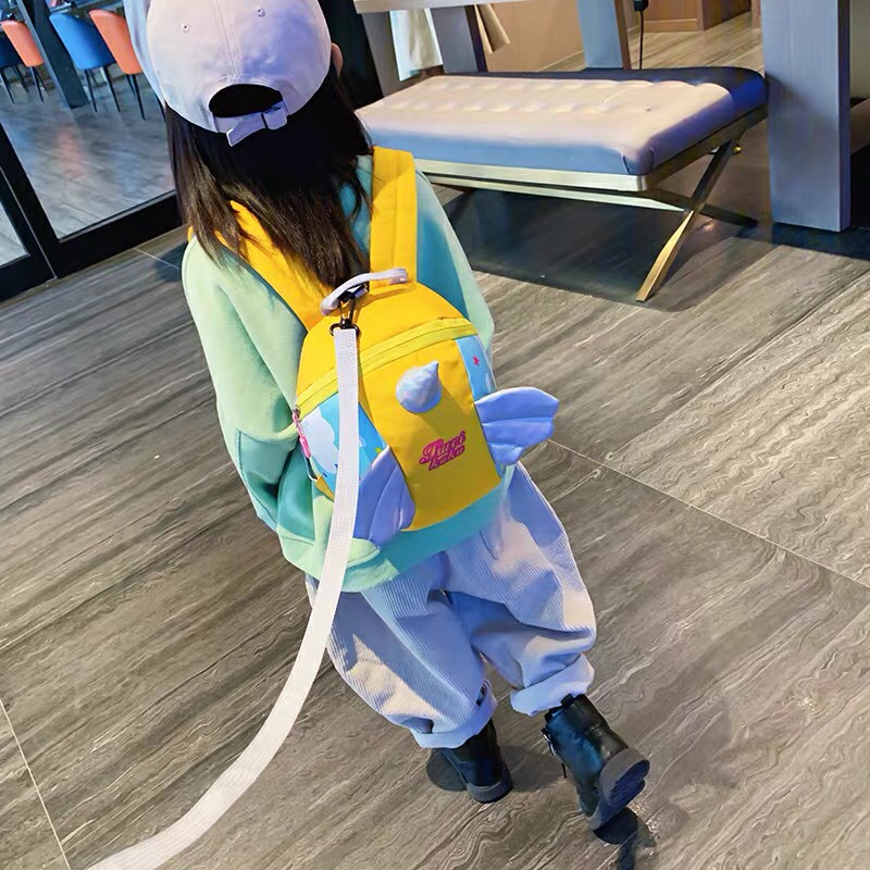 儿童书包幼儿园1-3-5岁婴幼儿男女宝宝通用双肩背包防走失背包