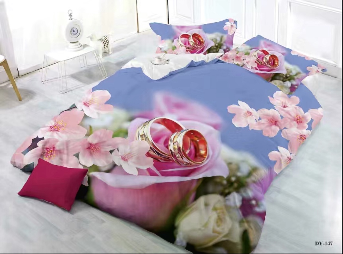 3D bedding fabric details Picture