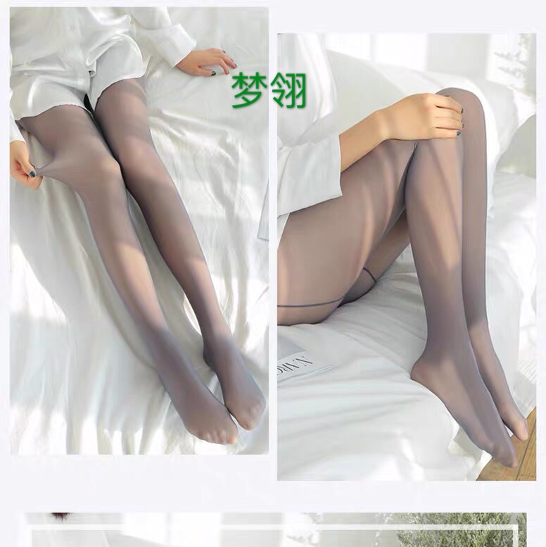 一体裤·透灰·透银河灰·钛金咖·面膜蚕丝的原料，弹力好·细腻柔滑·适合80-180斤详情图9