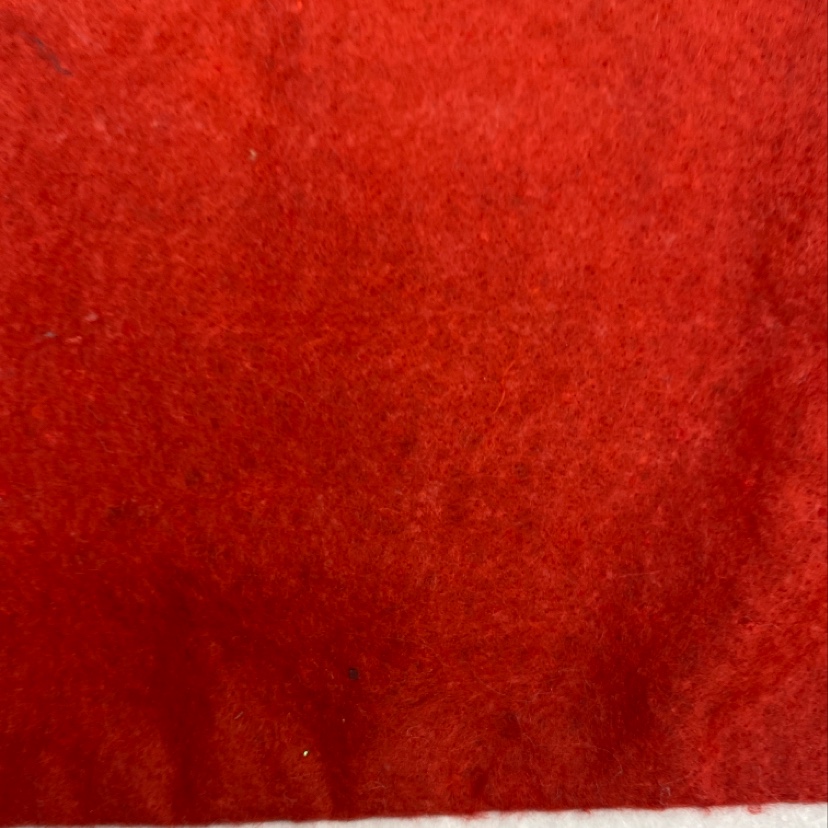 Big red ordinary hat, Christmas hat, non-woven fabric ordinary hat, holiday supplies 28*3511 details Picture
