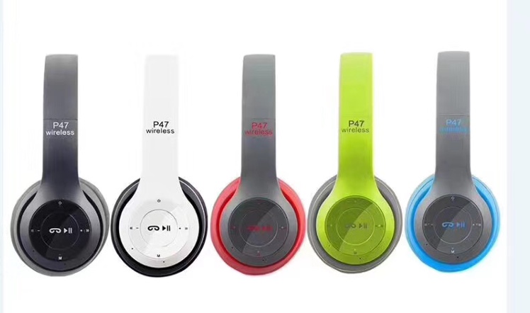 爆款立体声P系列运动头戴式蓝牙耳机 P47无线游戏耳机 厂家直销产品图