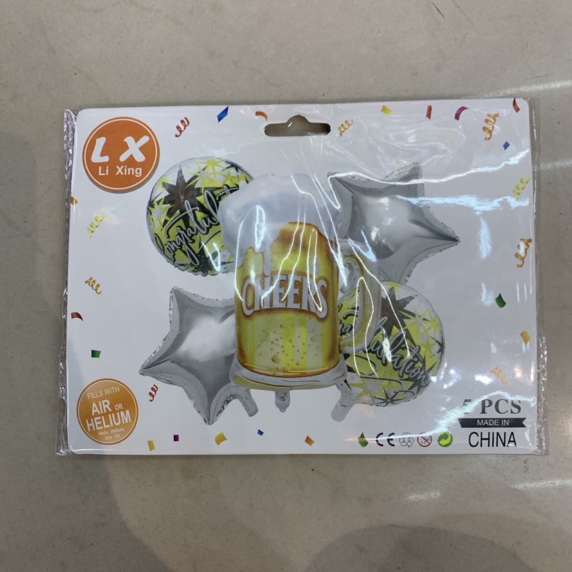 气球/摆摊气球/爱心气球/发光充气球/铝膜气球美版40寸产品图