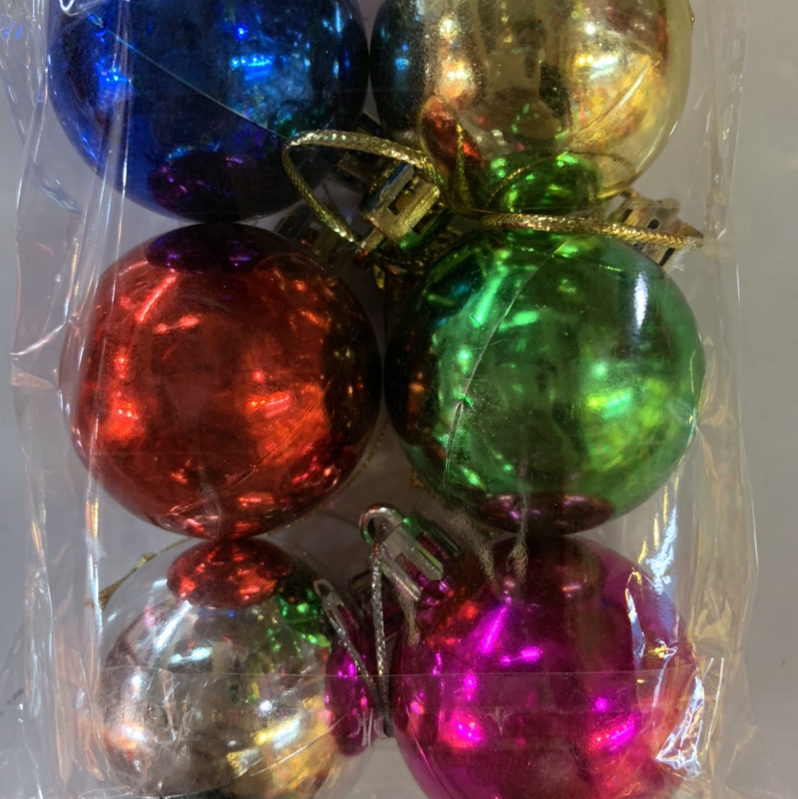 Christmas balls and ornaments of various specifications undefined