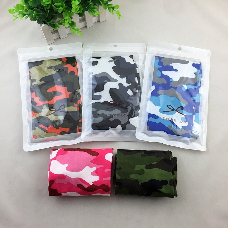Camouflage ice sleeves, sun protection ice sleeves Application Scenario