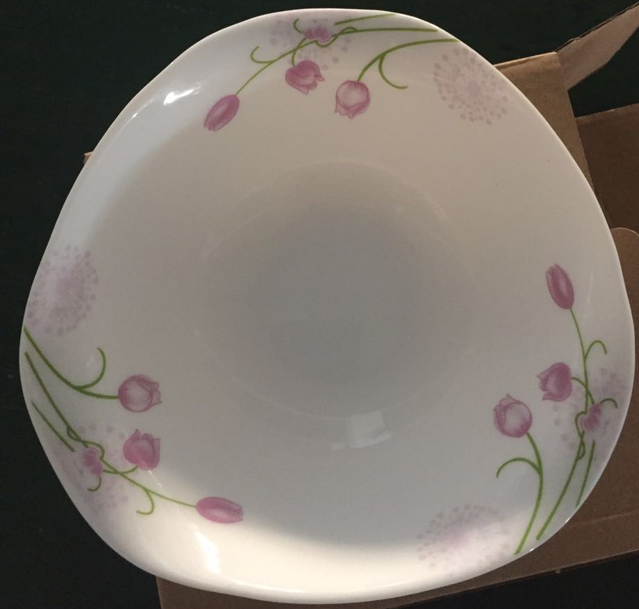 Yiwu Good Goods 47-head Tableware Yiwu Good Goods Tempered Glass Tableware Opal glass set detail image 2