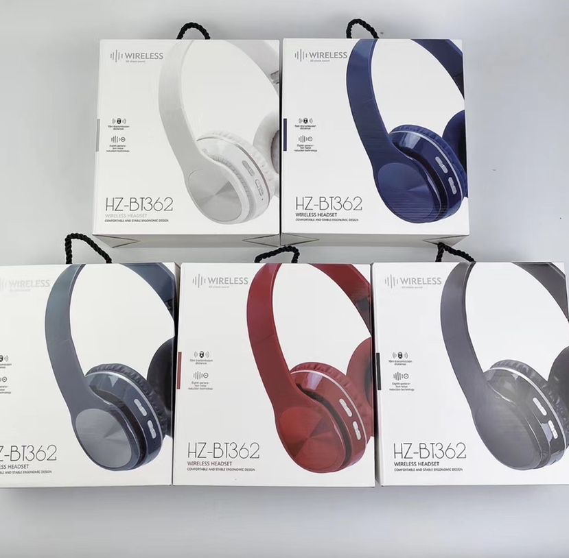 HZ-BT362 Bluetooth Headphone Card Adapter Over-Ear Headphones 132131 pic 1