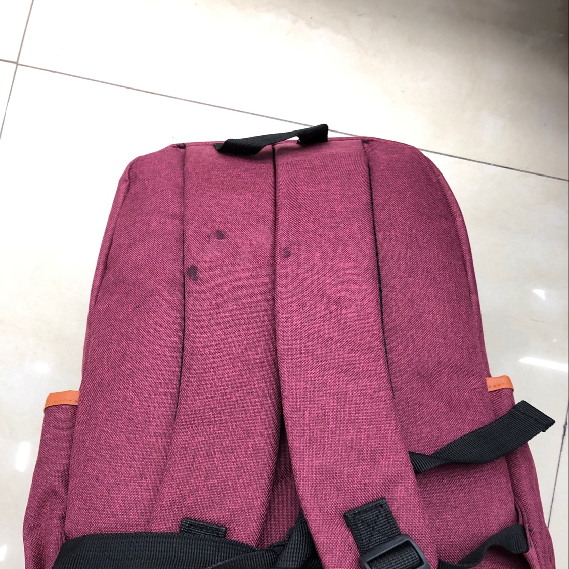 Leisure Backpack Specification drawing