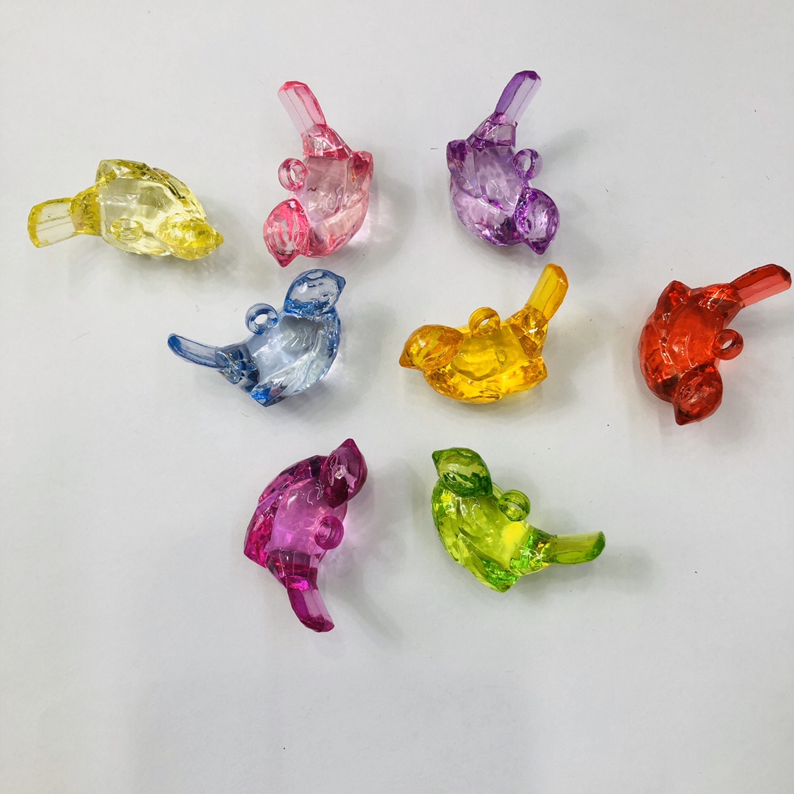 厂家直销亚克力鸟儿童乐园水晶玩具工艺品摆件521#20*36mm细节图