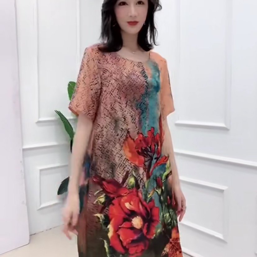 夏款韩版女装修身连衣裙