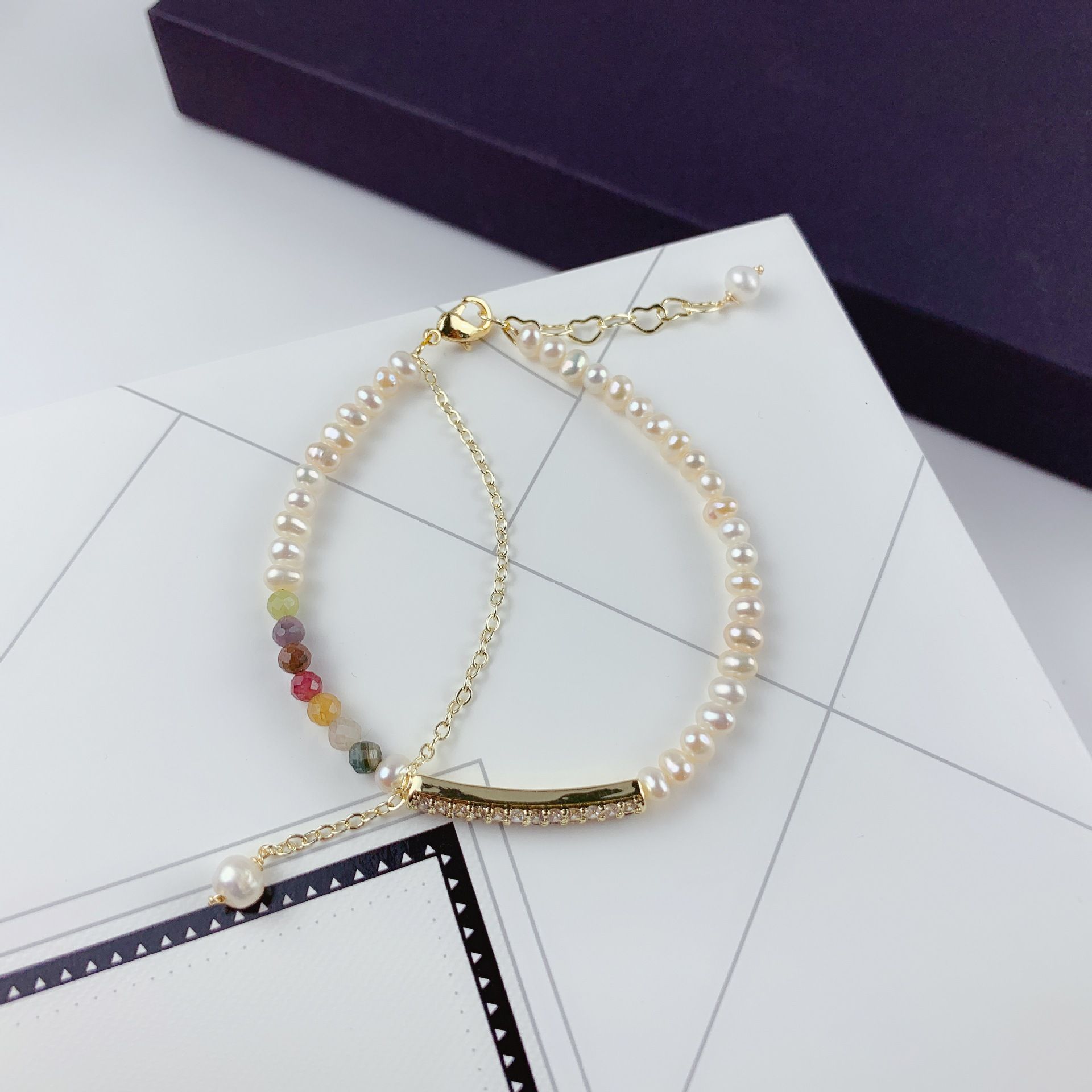 Yiwu Selection natural pearl versatile bracelet summer fashion bracelet personality temperament bracelet ornaments
