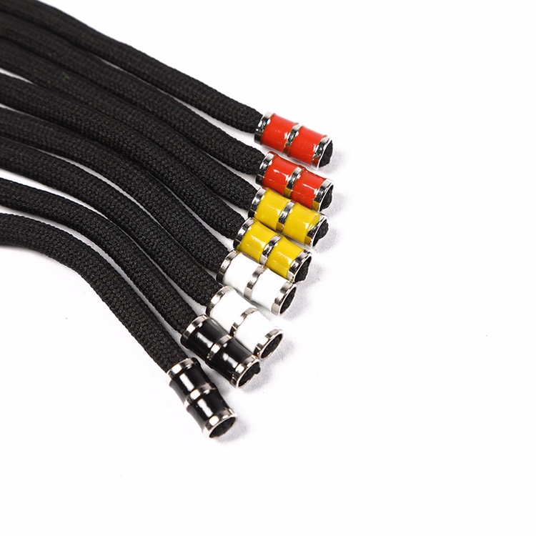 Rope shoe laces in various colors and weaves