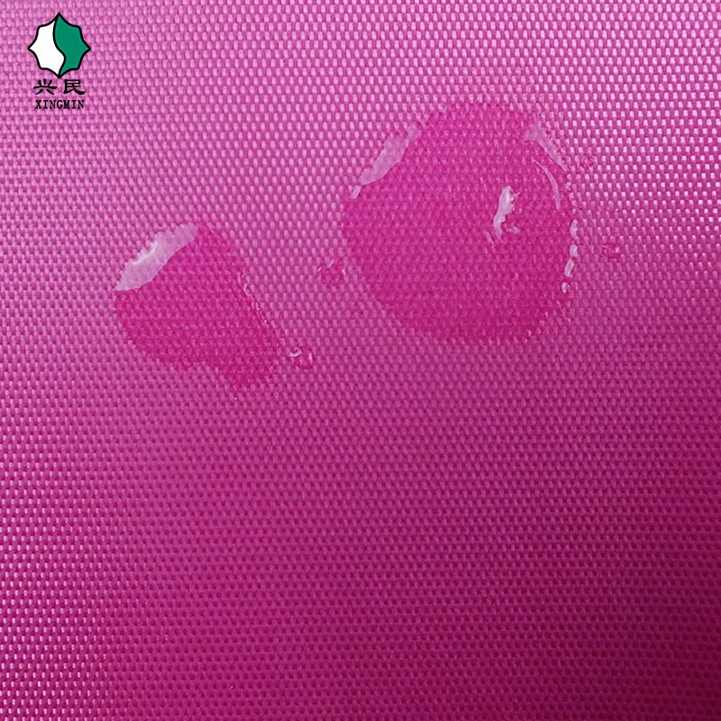 Factory stock of polyester Oxford fabric 1#600DPVC in stock for luggage and handbags. Color and quality can be customized Specification image