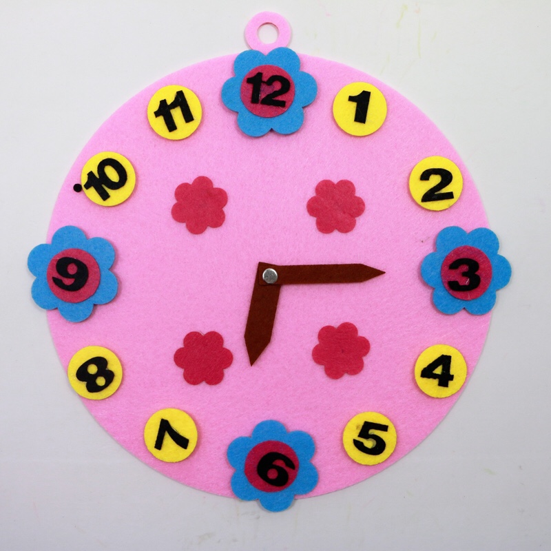 教学时钟实物图