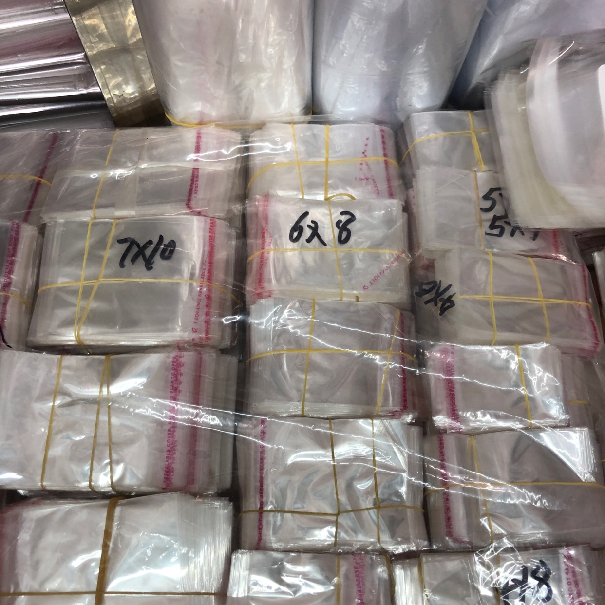 Factory direct sales of Opp adhesive bags in all sizes in stock Specification image