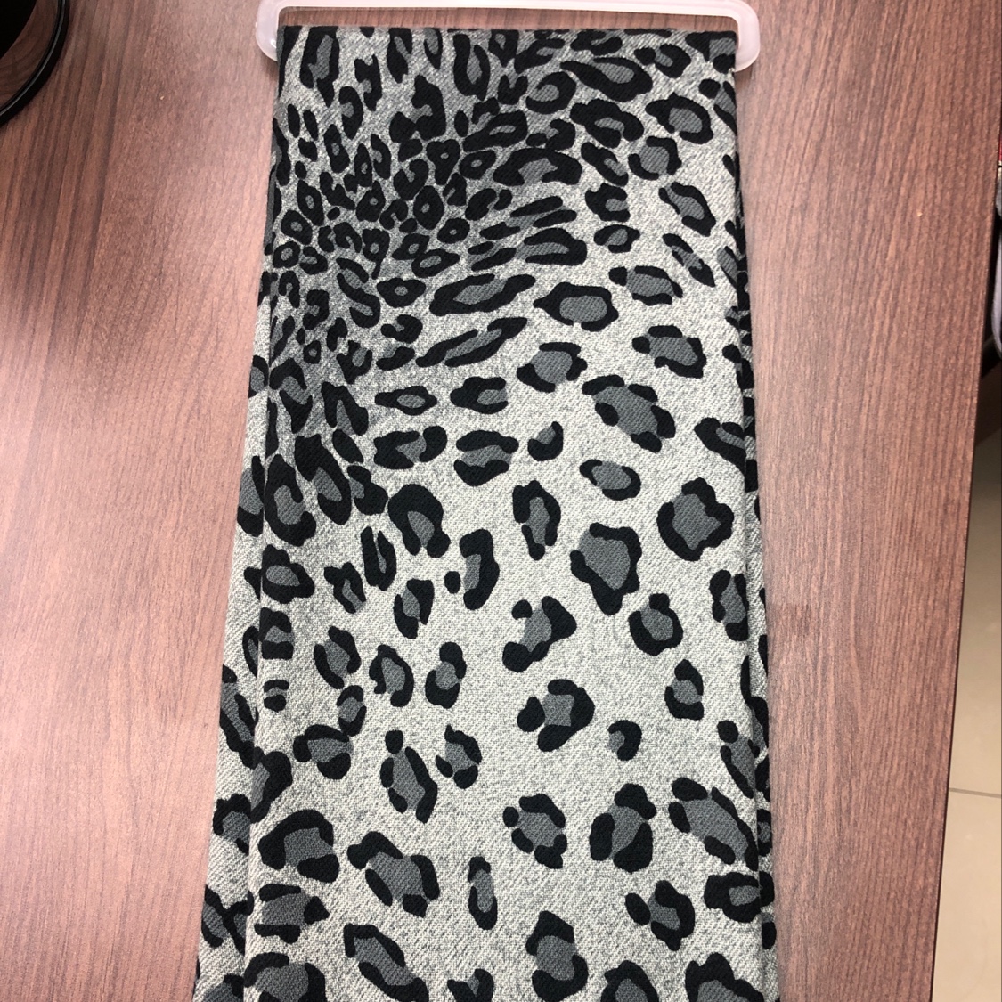 Leopard Print Scarf details Picture